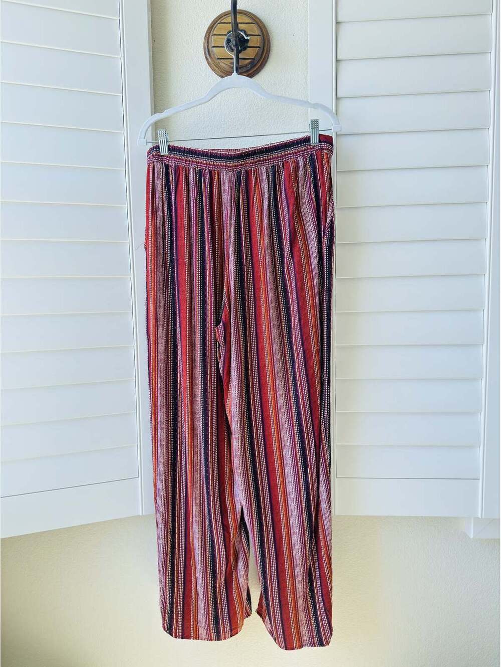 Band of Gypsies Striped Wide Leg Pants Size L - Picture 4 of 7